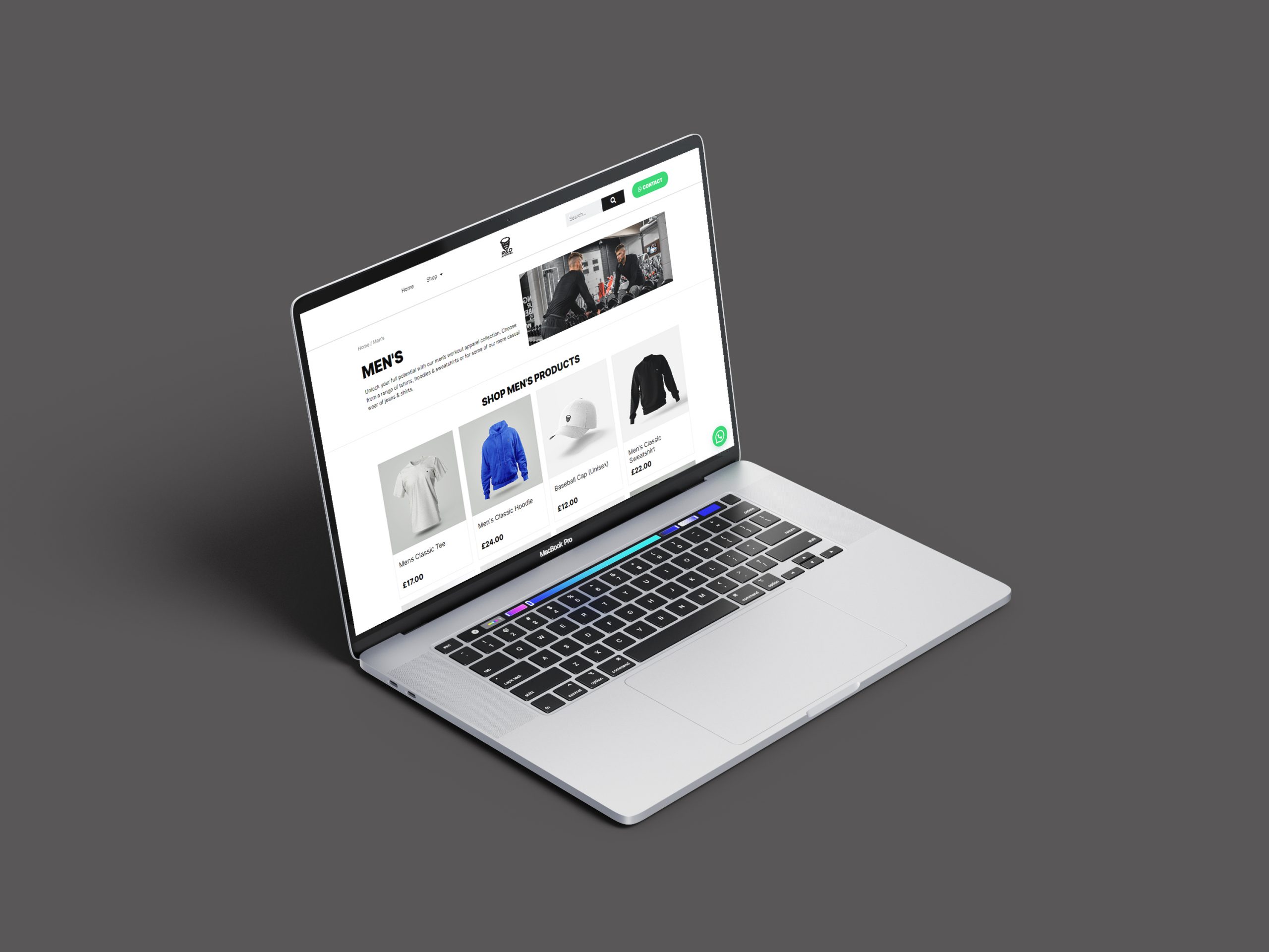 RD-Apparel Mac Mockup